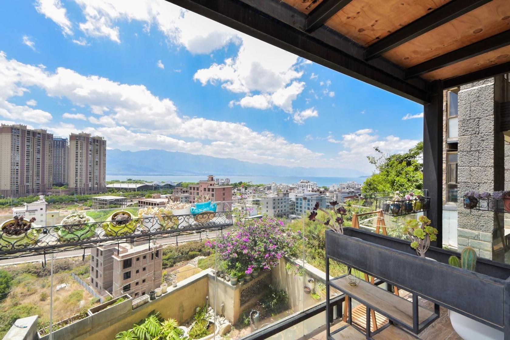 Dali Listening Sea View Villa大理听城海景别墅 Dali (Yunnan) Exterior foto